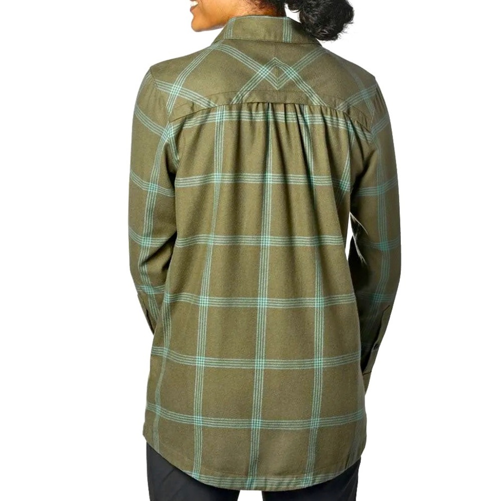 Outdoor Research Cedar Cove Tunic Top Women’s Size S Plaid Button Up Lightweight - Picture 2 of 9